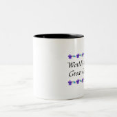 世界ですばらしい曾祖母 ツートーンマグカップ (中央)