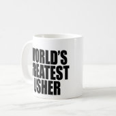 世界ですばらしい案内係 コーヒーマグカップ (正面左)