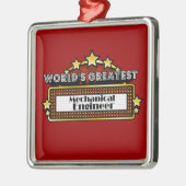 世界ですばらしい機械工学者 メタルオーナメント (左)