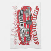 世界ですばらしい消防士 キッチンタオル (縦)