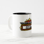 世界ですばらしい理学療法士 ツートーンマグカップ (正面左)