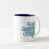 世界ですばらしい祖母 ツートーンマグカップ (正面右)