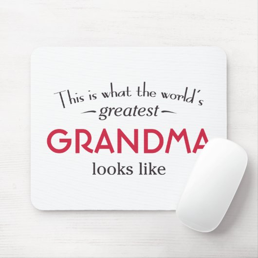 世界ですばらしい祖母 マウスパッド (マウス)