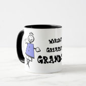 世界ですばらしい祖母 マグカップ (正面左)