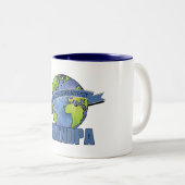 世界ですばらしい祖父 ツートーンマグカップ (正面右)