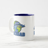 世界ですばらしい祖父 ツートーンマグカップ (正面左)