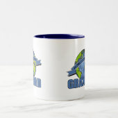 世界ですばらしい祖父 ツートーンマグカップ (中央)