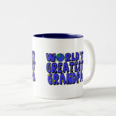 世界ですばらしい祖父 ツートーンマグカップ (正面右)