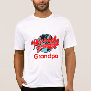 世界ですばらしい祖父 Tシャツ