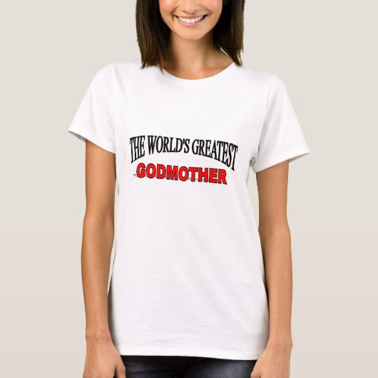 世界ですばらしい神の母 Tシャツ (正面)