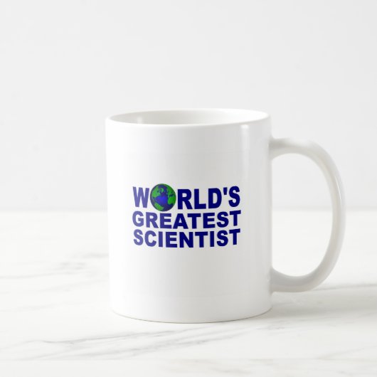 世界ですばらしい科学者 コーヒーマグカップ (右)
