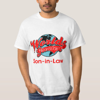 世界ですばらしい義理の息子 Tシャツ