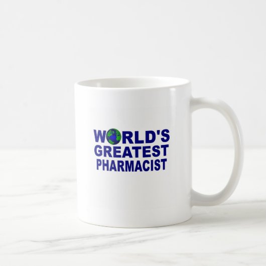 世界ですばらしい薬剤師 コーヒーマグカップ (右)