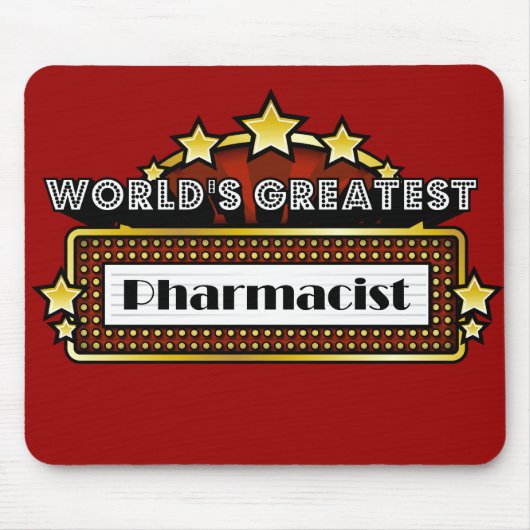 世界ですばらしい薬剤師 マウスパッド (正面)