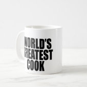 世界ですばらしい調理師 コーヒーマグカップ (正面左)