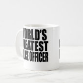 世界ですばらしい警官 コーヒーマグカップ (正面左)