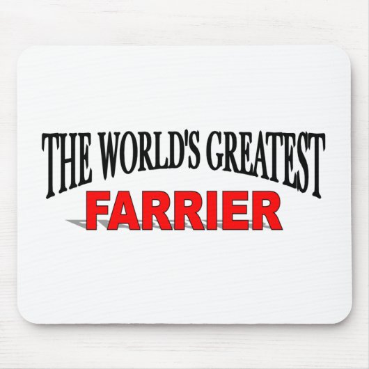 世界ですばらしい蹄鉄工 マウスパッド (正面)