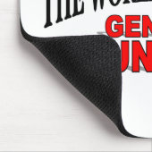 世界ですばらしい遺伝のカウンセラー マウスパッド (コーナー)