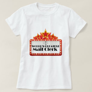 世界ですばらしい郵便局員 Tシャツ