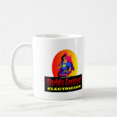 世界ですばらしい電気技師 コーヒーマグカップ (左)