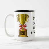 世界ですばらしい鶏の農家 ツートーンマグカップ (左)