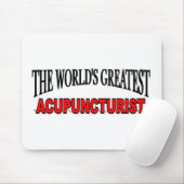 世界ですばらしいAcupuncturist マウスパッド (マウス)