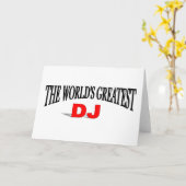 世界ですばらしいDJ カード (黄色い花)