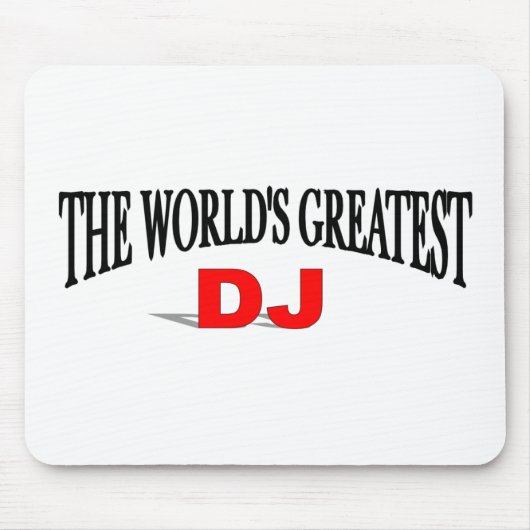 世界ですばらしいDJ マウスパッド (正面)
