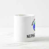 世界ですばらしいNephrologist コーヒーマグカップ (中央)