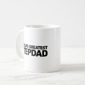 世界ですばらしいStepdad コーヒーマグカップ (正面左)