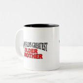 世界ですばらしくより古い兄弟 ツートーンマグカップ (正面左)