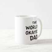 世界でそれなりのパパ コーヒーマグ コーヒーマグカップ (正面右)