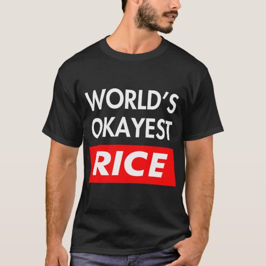 世界でたぶん普通のお米 Tシャツ (正面)