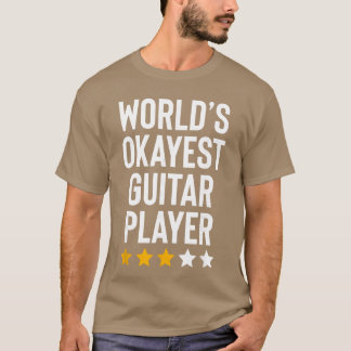 世界でたぶん普通のギタリスト 音楽好き フルギ Tシャツ