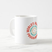 世界でたぶん普通のプログラマー コーヒーマグカップ (正面左)