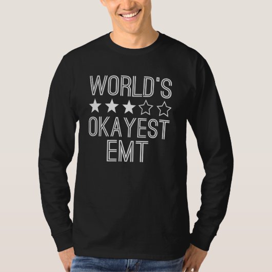 世界でたぶん普通の救急隊員 救急隊員 1 Tシャツ (正面)