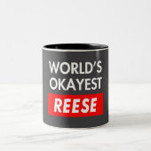 世界でたぶん普通レベルのReese ツートーンマグカップ (中央)
