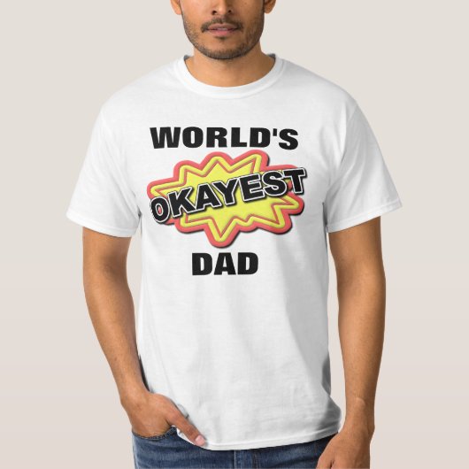 世界でちょっといいお父さん Tシャツ (正面)
