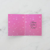 世界でひとつだけの面白いペットの写真を使った母の日カード カード (内部)