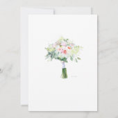 世界でひとつだけの ウェディングパーティーへの招待カード - 私の花嫁の友達になってくれる？ 招待状 (裏面)