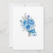 世界でひとつだけの ウェディングパーティーへの招待カード - 私の花嫁の友達になってくれる？ 招待状 (裏面)