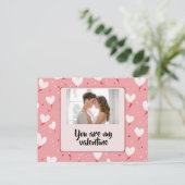 世界でひとつのバレンタイン写真カード「あなたは私のバレンタイン」 シーズンポストカード (スタンド正面)