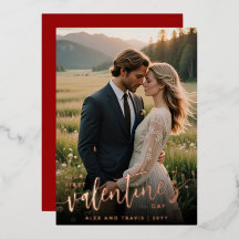 世界でひとつの写真 私たちの初めてのバレンタインデー