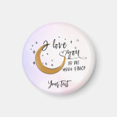 世界でひとつの愛してる月と星の果てまで マグネット (正面)