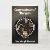 世界でひとつの禁酒記念カード - 読書家 カード (正面)