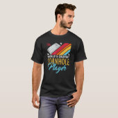 世界でまあまあのトウモロコシ投げ選手 コーンホール 2 Tシャツ (正面フル)