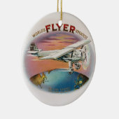 世界でセントルイスの最も素晴らしいフライヤのヴィンテージの精神 セラミックオーナメント (右)