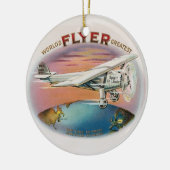 世界でセントルイスの最も素晴らしいフライヤのヴィンテージの精神 セラミックオーナメント (左)