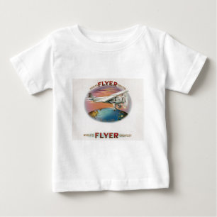 世界でセントルイスの最も素晴らしいフライヤのヴィンテージの精神 ベビーTシャツ