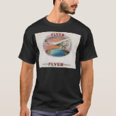 世界でセントルイスの最も素晴らしいフライヤのヴィンテージの精神 Tシャツ (正面)